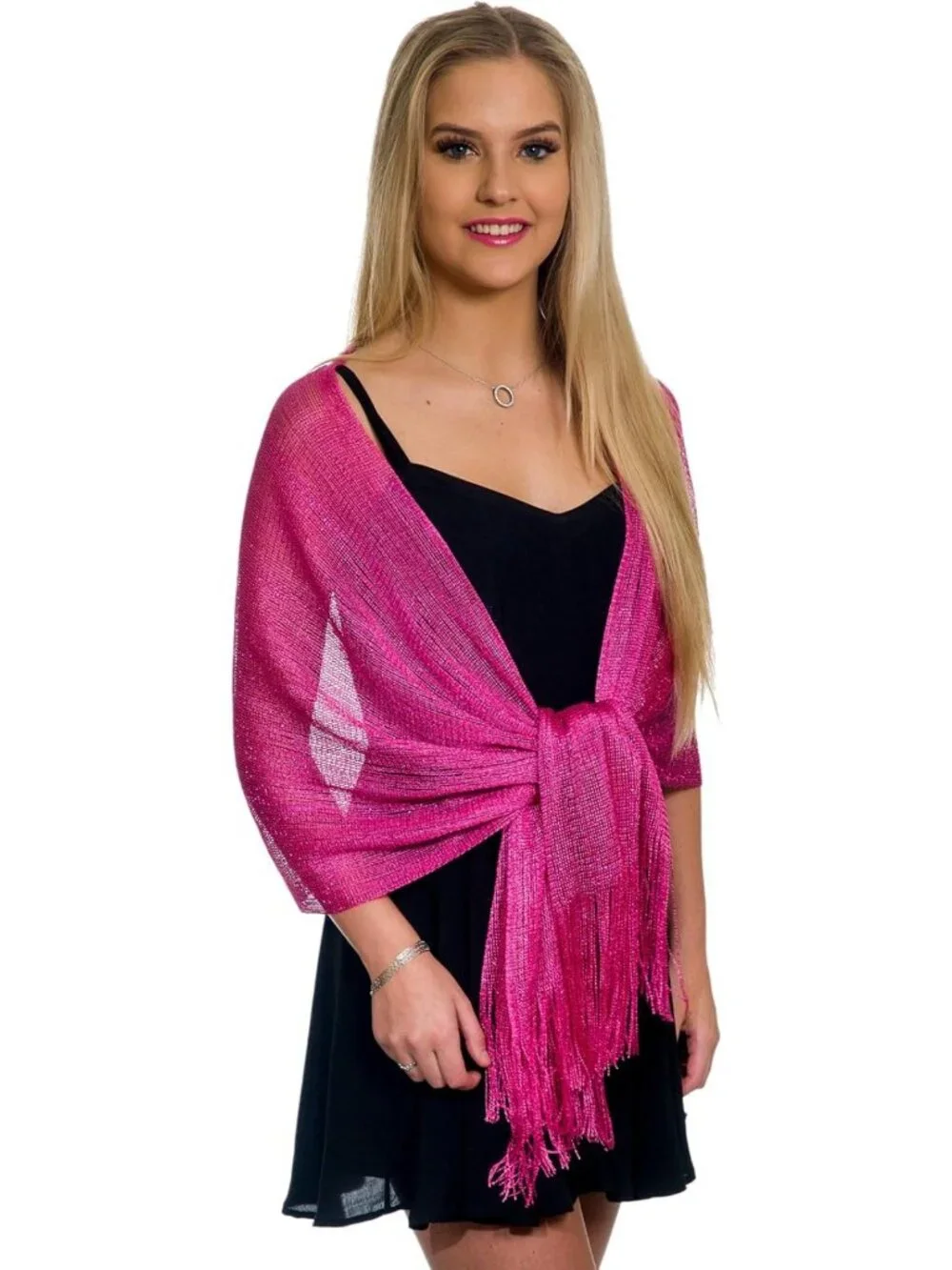Sparkling Metallic Shawls & Wraps for Evening Dresses, Wedding Gifts & More
